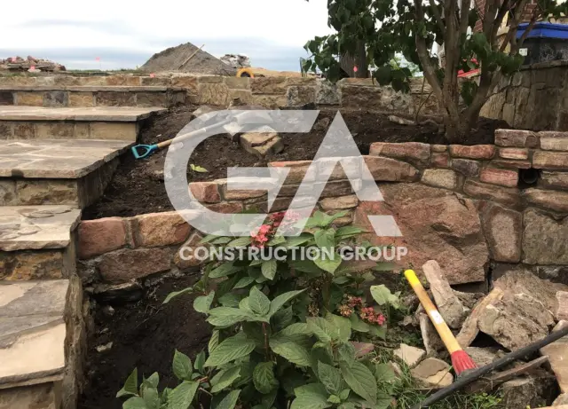 Cement and Stone Finish