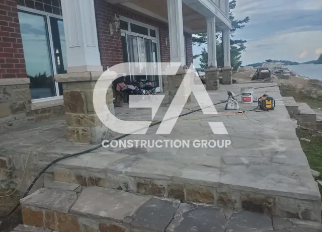 Cement and Stone Finish