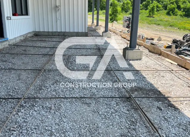 Cement and Stone Finish