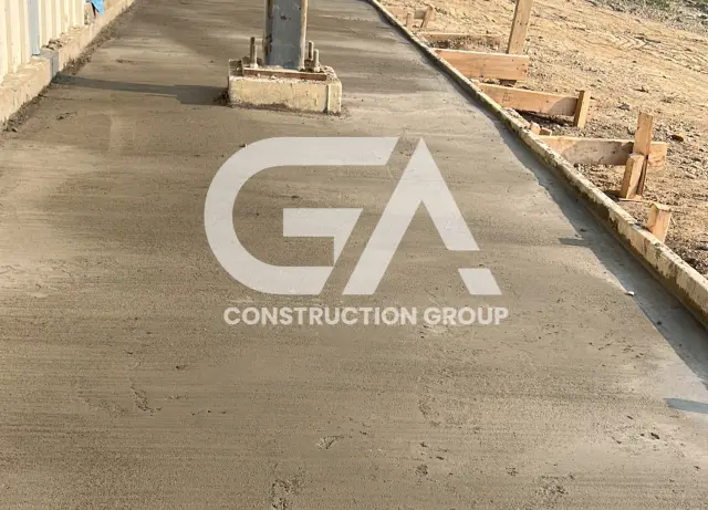 Cement and Stone Finish